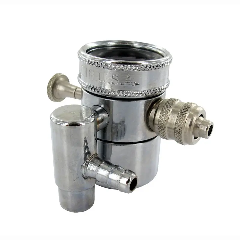 1/4" Compression-To-Barb Diverter Valve Adapter 1