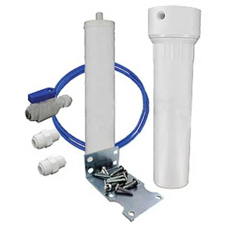 10-Inch Compact Sediment Prefilter Kit – 1/4" Inlet With Space Saver Housing 1