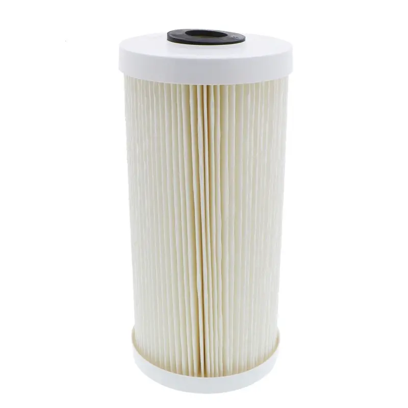 10-Inch Pentek Ecp5-Bb Pleated Polyester-Cellulose Filter — 5 Micron Rating 1