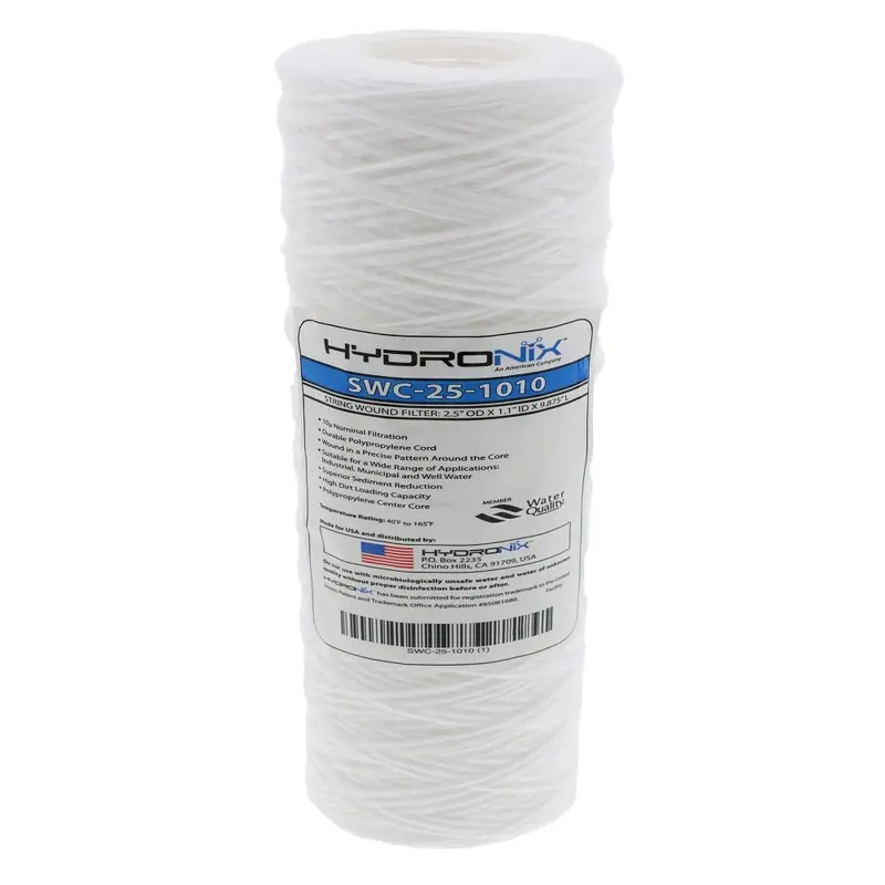 10 Inch String-Wound Polypropylene Sediment Filter – 10 Micron 2