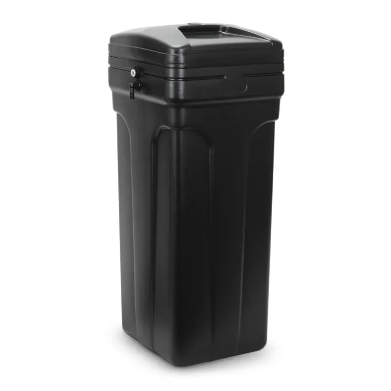 100L Square Brine Tank Replacement – 16" × 33", Black 1