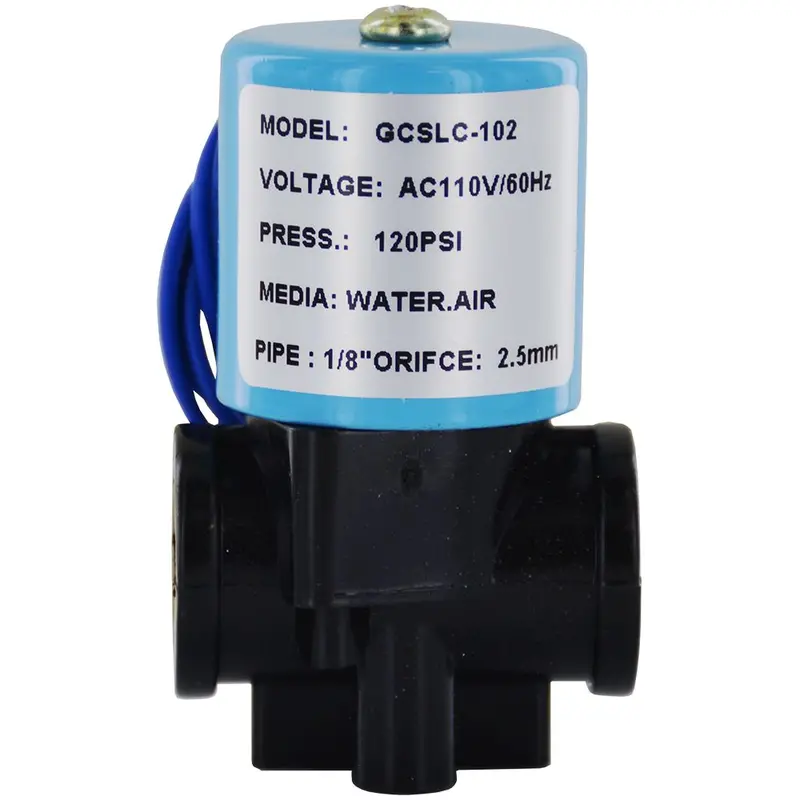 115V Electronic Solenoid Shut-Off Valve With 1/8-Inch Female Pipe Thread 1