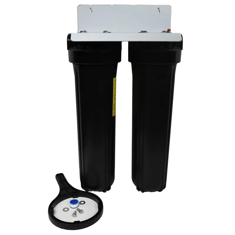 20-Inch Big Flow Twin-Stage Plumbed Filter Housing – 1" Female Pipe Thread (Fpt) 1