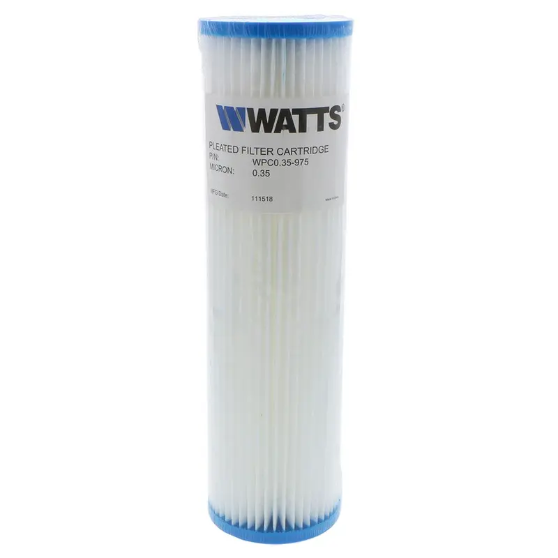 20-Inch X 4.5-Inch Bb Watts Flow-Max Pleated Filter Cartridge – 5-Micron Rating 1
