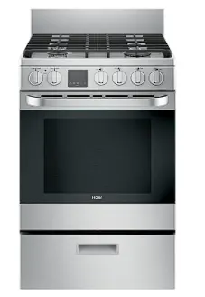 24-Inch Gas Range – Convection Oven, Modular Backguard, Free-Standing 1
