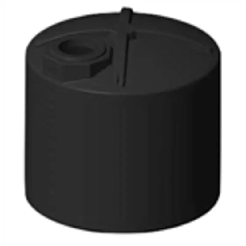 2500-Gallon Vertical Storage Tank — Snyder Model 31294, 1.5 Spg Polyethylene Construction 1