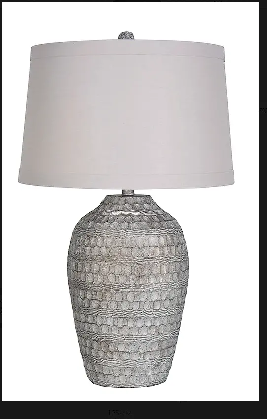 27.875-Inch Polyresin Table Lamp With Artisan Finish 1