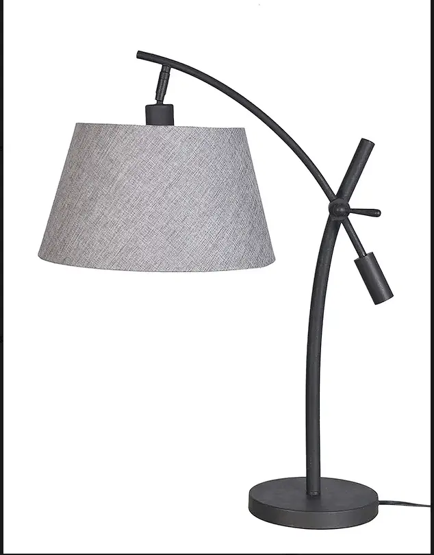 28.5-Inch Sleek Metal Table Lamp 1