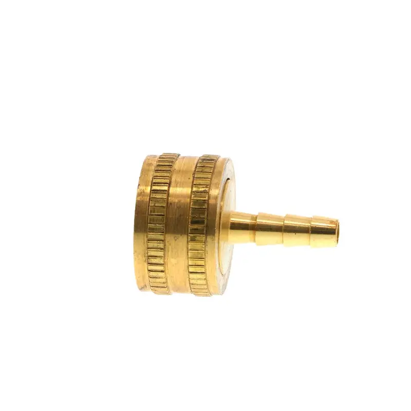 3/4" Female Garden Hose Thread To 1/4" Hose Barb Swivel Brass Fitting 1