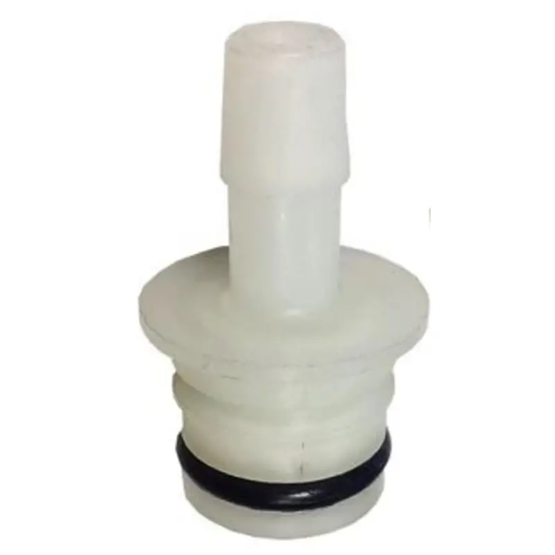 3/4" Quad-Port Straight Fitting With 5/8" Hose Barb Outlet 1