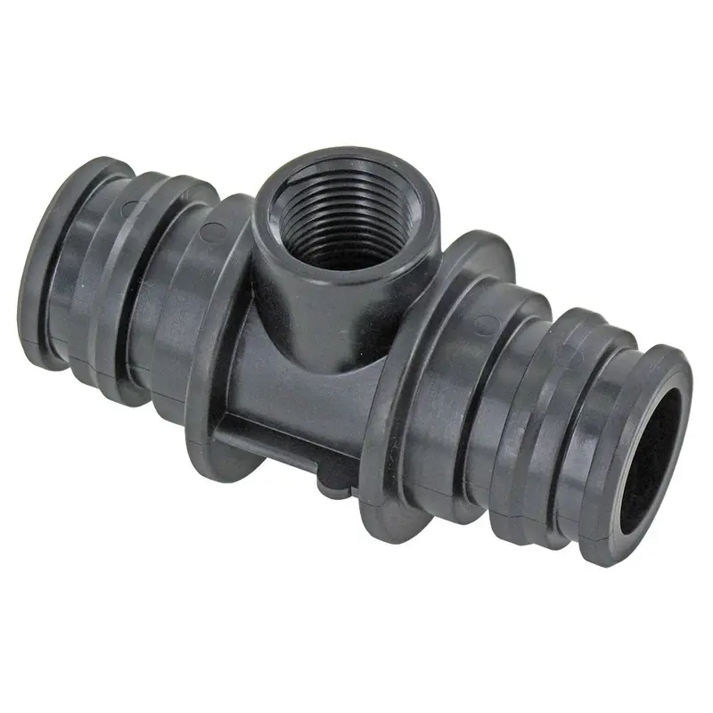 3M 85-8526 Double-Ended Connector With Gauge Port For High-Flow Manifolds 1