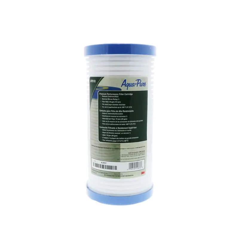 3M Aqua-Pure Ap810 Whole-House Sediment Filter – 5-Micron Rated Capacity 1