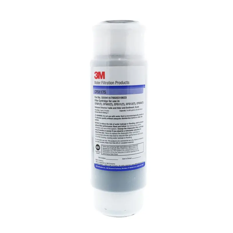 3M Cfs117-S Phosphate-Infused Replacement Water Filter Cartridge 1