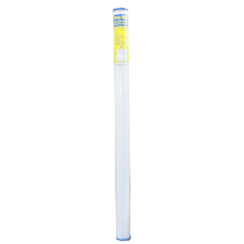 40-Inch Flow-Max Pleated Polypropylene Filter – 2.75-Inch Diameter, 20-Micron Rating 1