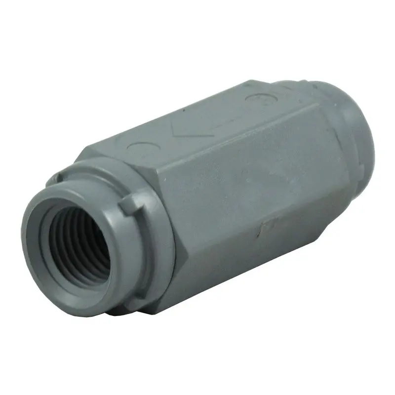 426 Series Pvc Check Valve – Gray Body, 1/4-Inch Female Pipe Thread, Epdm Seal 1