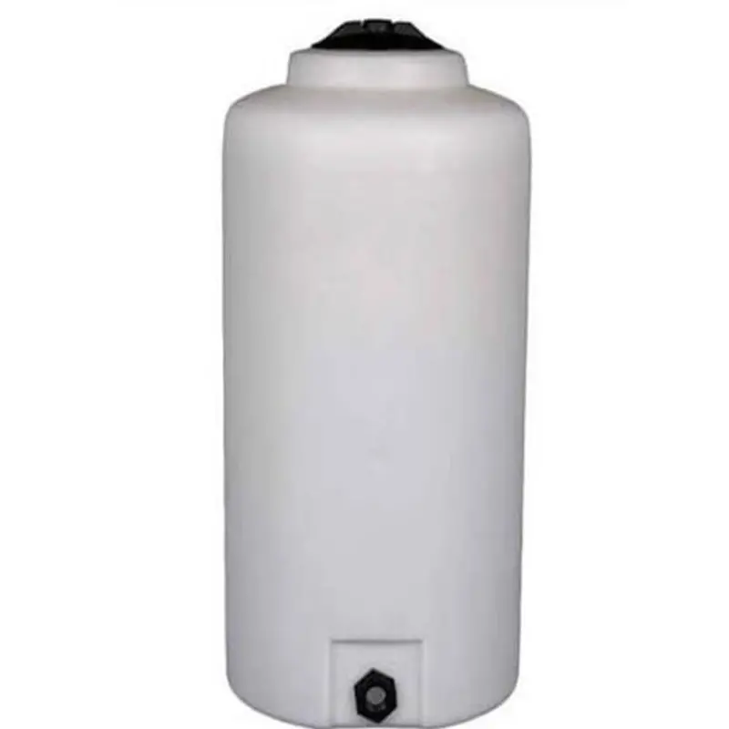 500-Gallon Vertical Above-Ground Water Storage Tank — 31" X 74" X 70", White 1