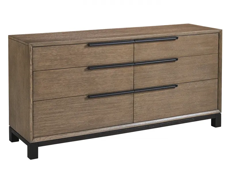 Algiers Double Wide Dresser With Soft-Close Drawers 1