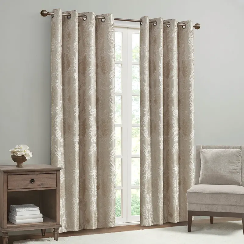 Amelis Knitted Jacquard Window Panel 1