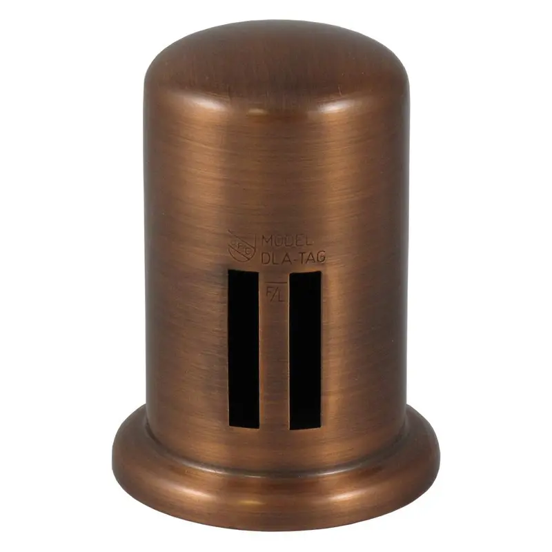 Antique Copper Brass Cover Cap For Dual-Inlet Air Gap 1