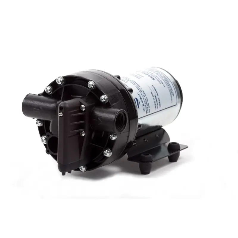 Aquatec 5518-1Em1-M638 12V Dc Demand-Controlled Booster Pump – 5.3 Gpm, 1/2" Fnpt 1