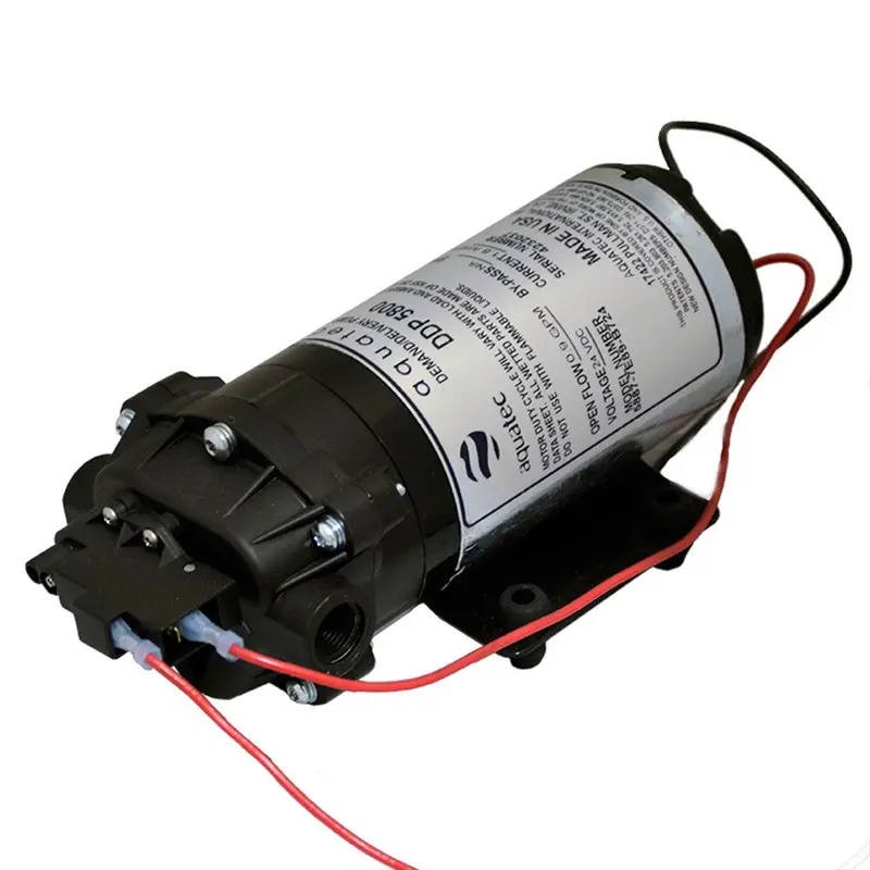 Aquatec 5887-7E89-B724 Low-Flow Dc Pump: 1.1 Gpm, 24Vdc, 3/8-Inch Fnpt Connections 1