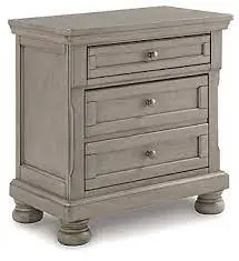 Ashley Furniture Lettner 2-Drawer Nightstand In Modern Design 1