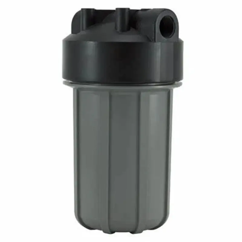 Axeon Pentair-Style 4.5" × 10" Single-O-Ring Filter Housing (1" Fnpt, Black/Grey) 1