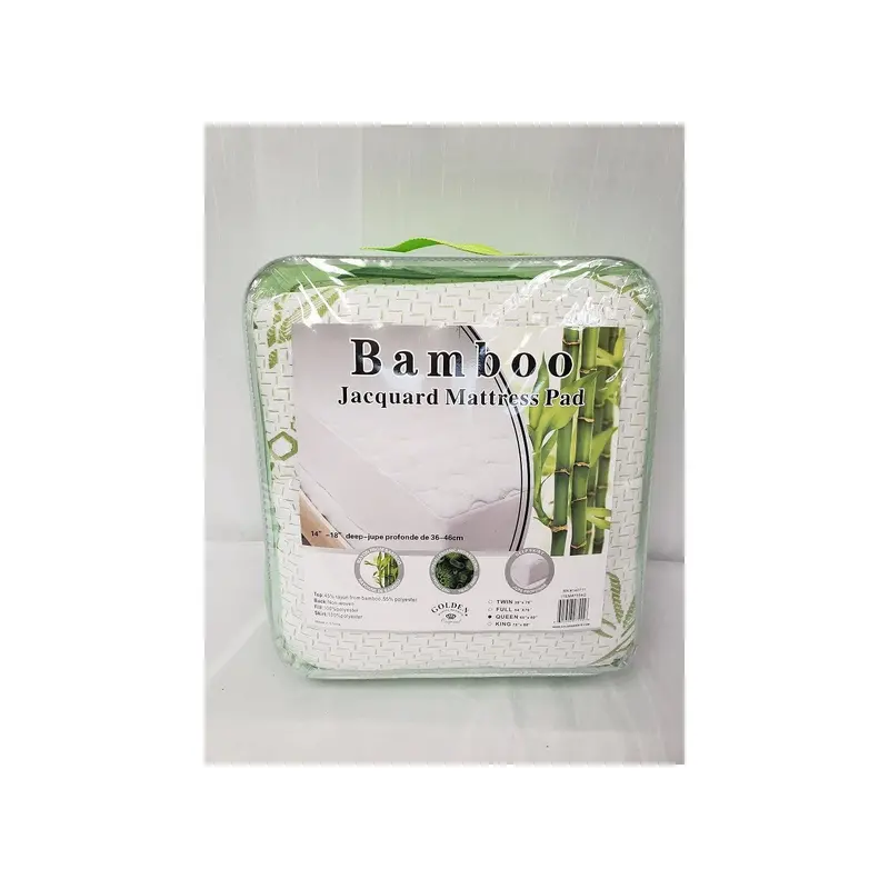 Bamboo-Derived Mattress Pad For Cool Sleep 1
