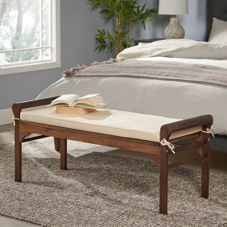 Bella Vista Tufted Polyester Bench 1