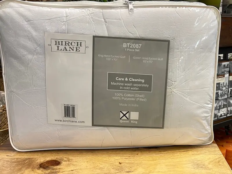 Birch Lane Hand-Tucked Quilt – 1-Piece Set 1