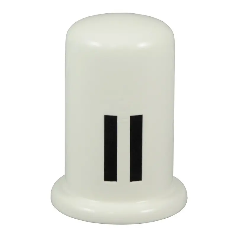 Biscuit-Finished Brass Cover Cap For Twin-Inlet Air Gap Fitting 1