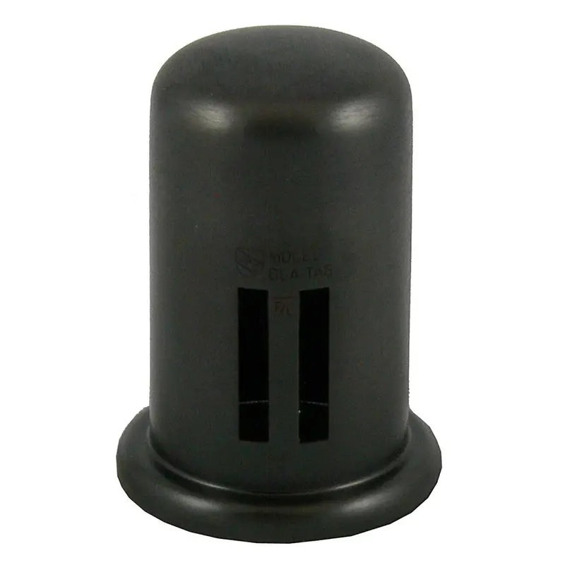 Black Oil-Rubbed Bronze Brass Cover Cap For Dual-Inlet Air Gap 1