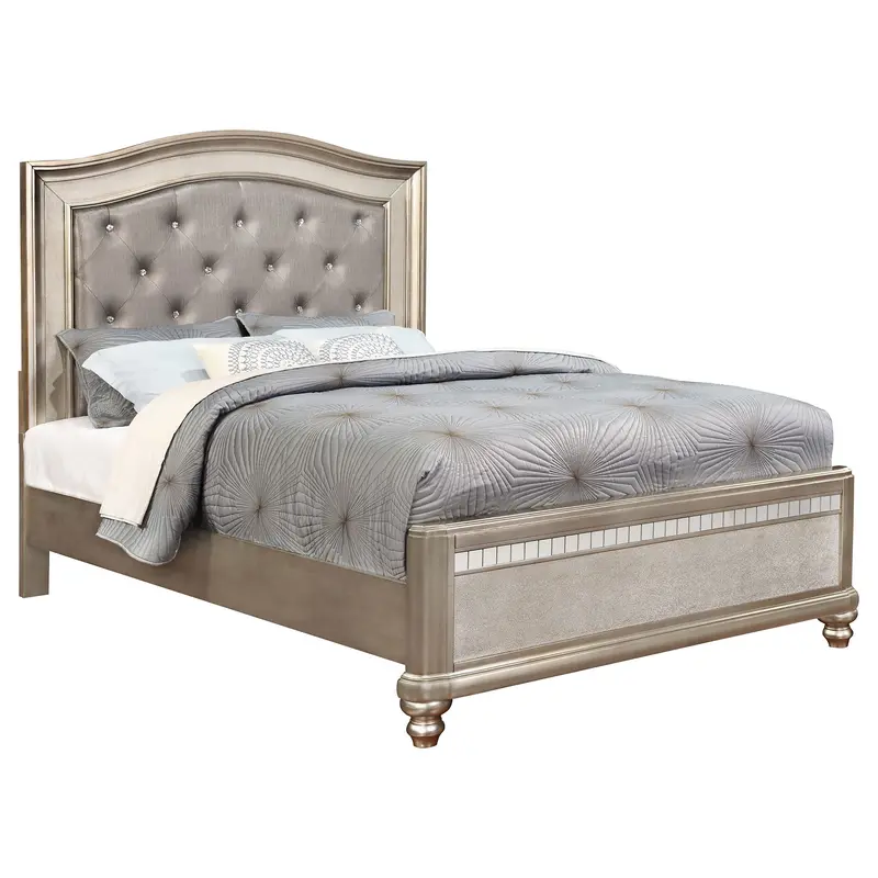 Bling Game Metallic Accent Table Set 1