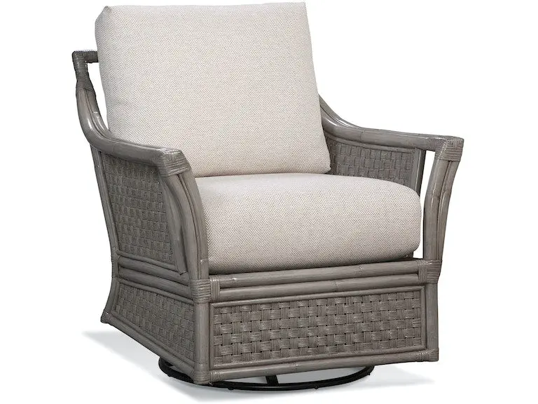 Boca Havana-Finish Swivel Glider Chair – Relaxing Rocker With 360° Rotation 1