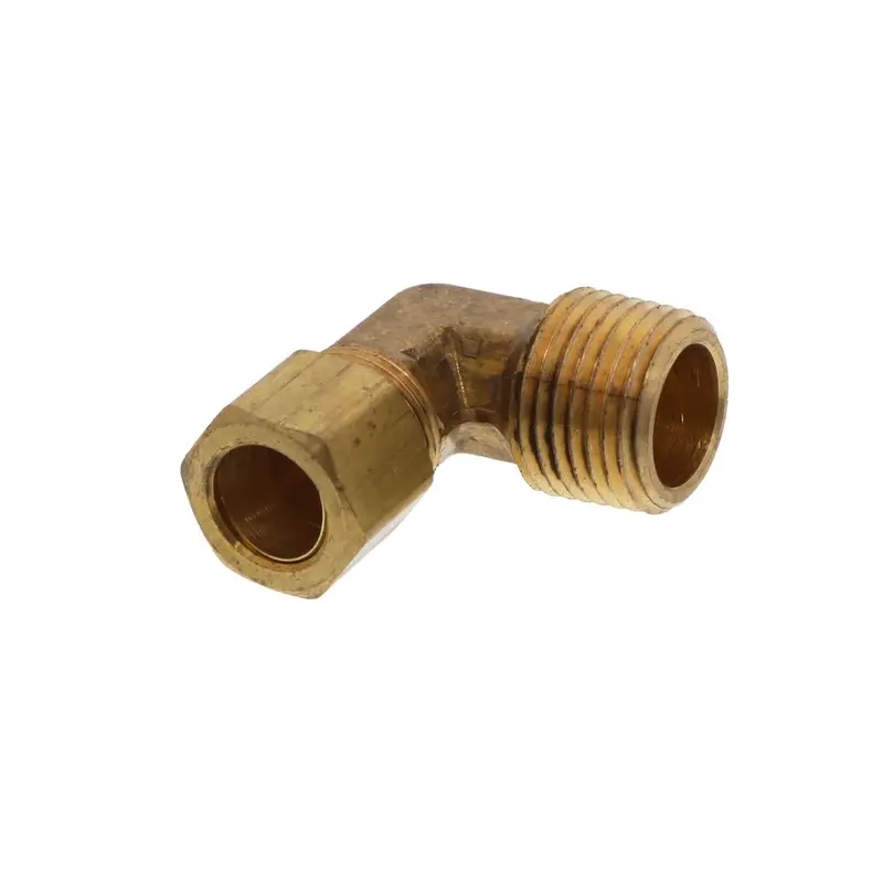Brass Compression Elbow – 1/2" Compression X 1/2" Male Pipe Thread (Mpt) 1