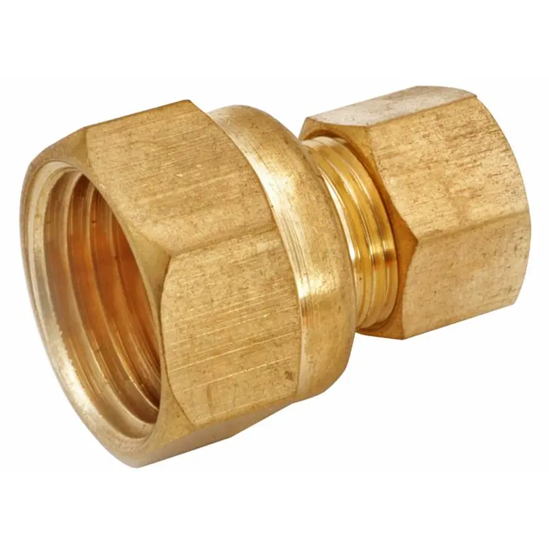 Brass Compression Female Fitting – 3/8" Compression X 3/8" Female Pipe Thread 1