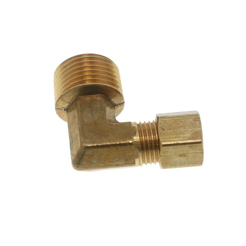 Brass Compression Male Elbow – 1/4" Compression To 3/8" Male Pipe Thread 1