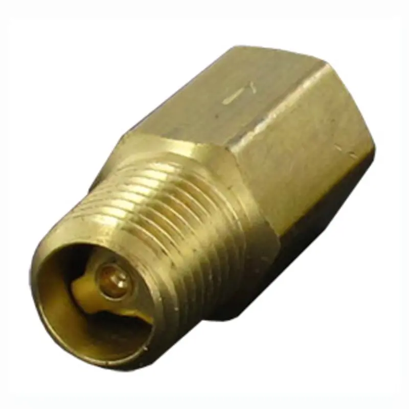 Brass Inline Check Valve – 1/4" Male Pipe Thread Inlet, 1/4" Female Pipe Thread Outlet 1