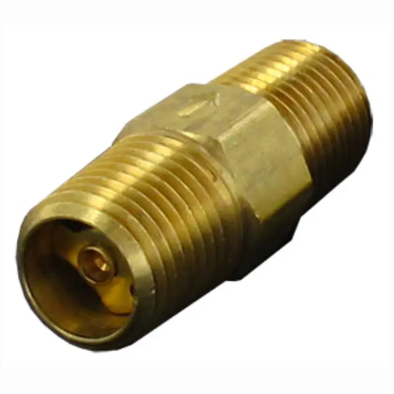 Brass Inline Check Valve — 1/4" Mpt Inlet & Outlet 1