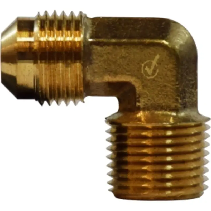 Brass Lf 7409 3/8" × 3/8" Compression Elbow Fitting 1