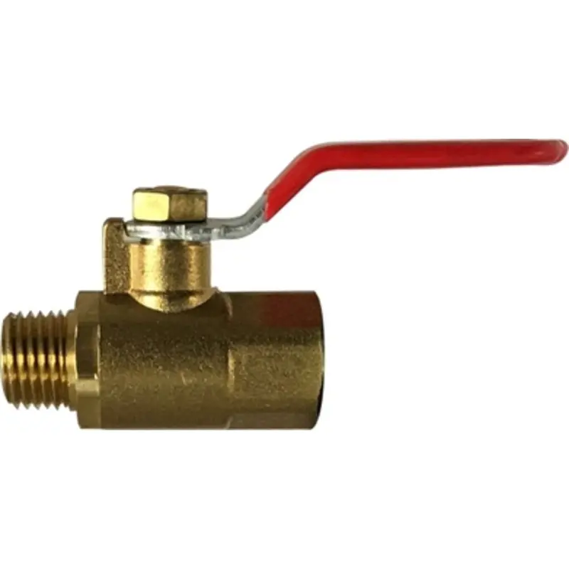 Brass Mini Ball Valve – 1/4" Male X Female Threaded 1
