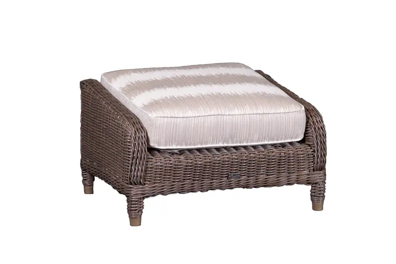 Brighton Fabric Ottoman With Tufted Detailing 1