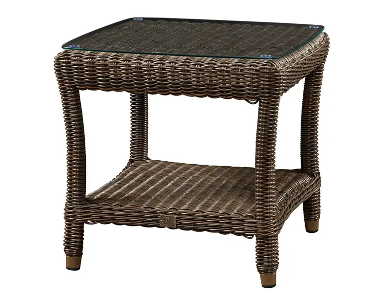 Brighton Modern End Table With Wood Finish 1