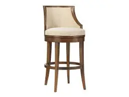 Cabana Swivel Counter Stool With Adjustable Height And Fabric Seat 1