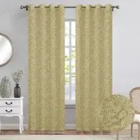 Camila Blackout Curtain Panel With Bold Printed Design 4