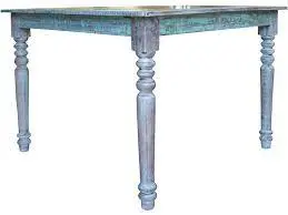 Capris Recycled Dining Table – Eco-Friendly Solid Wood Finish 1