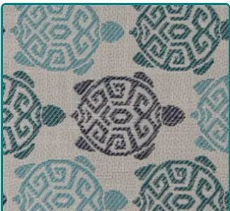 Capris Textured Throw Pillow 1