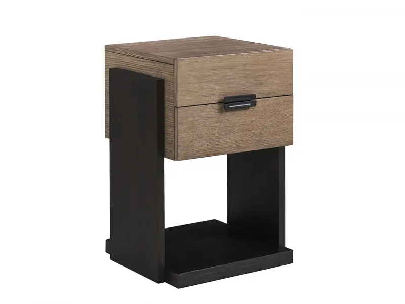Chatham Compact Night Table With Drawer And Shelf 1