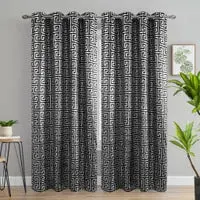 Cleopatra Jacquard Curtain Panel – Rich Woven Design 2