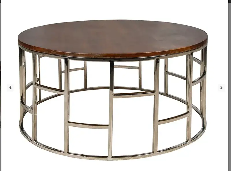 Contemporary Cocktail Coffee Table With Sleek Profile 1